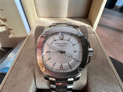 fake burberry watches for men|burberry automatic watches for men.